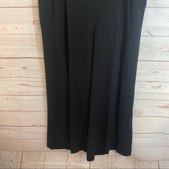 Aritzia Babaton Cropped Wide Leg Black Pant - Picture 6 of 7